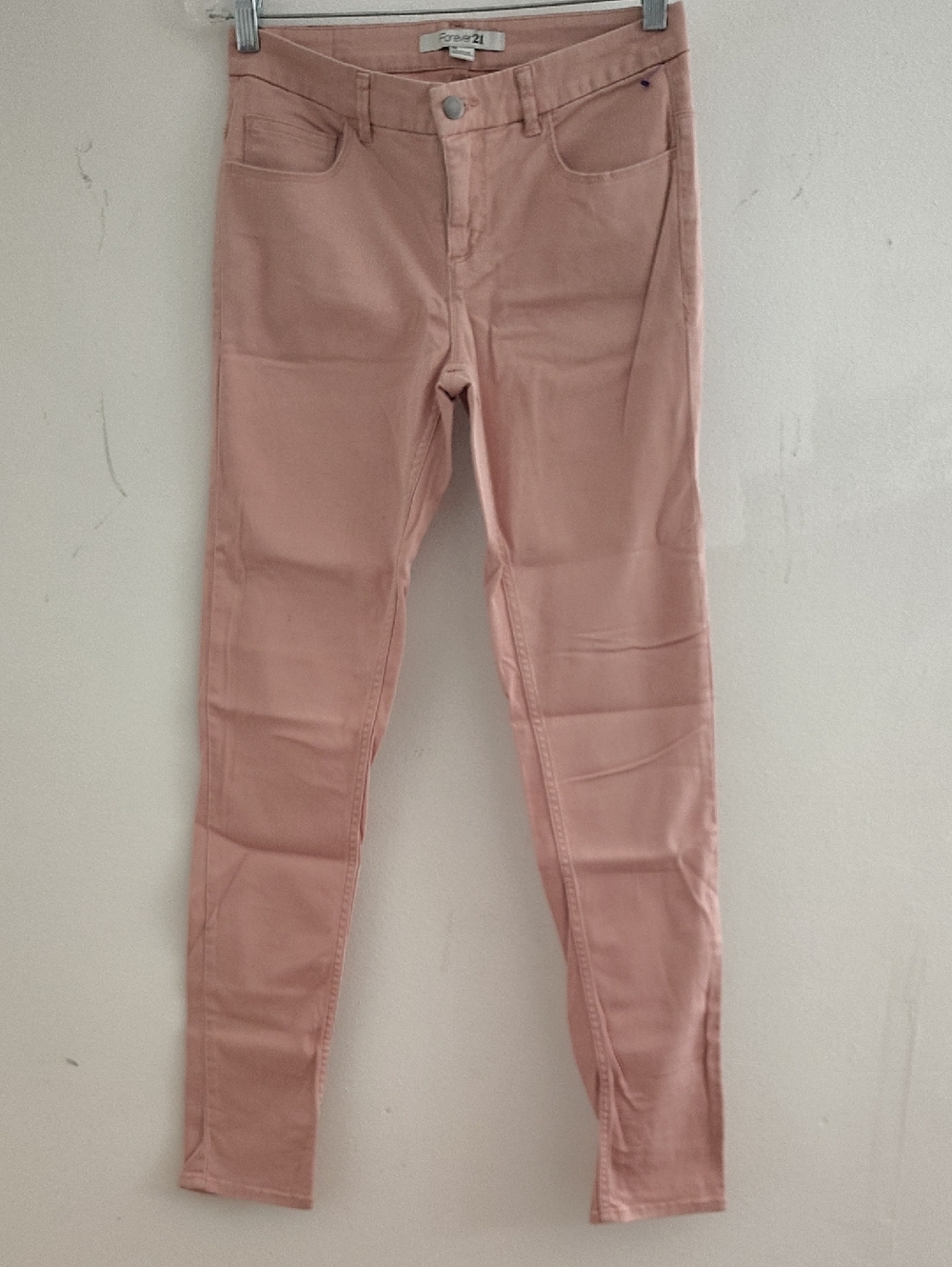 Forever 21 Blush Pink Skinny Jeans